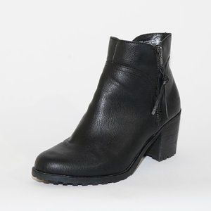 Aerosoles Heelrest Ankle Boots Block Heel Black 9